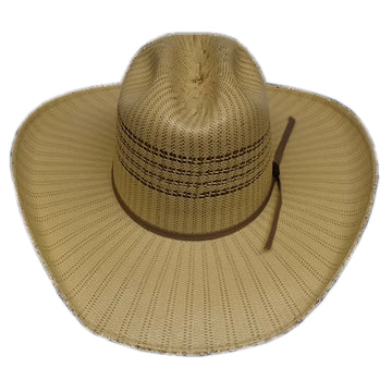 Lonestar Straw Cowboy Hat For Men & Women Breathable Western Wide Brim for Sun Protection